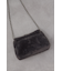 フェイクファーフラップバッグ