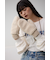 配色ストラップ2WAYボアミトン