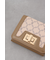 モノグラムパターンターンロックミニウォレット