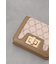 モノグラムパターンターンロックミニウォレット