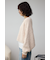 ブークレクロップドニット