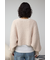 ブークレクロップドニット