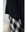 ブークレクロップドニット