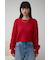 ブークレクロップドニット