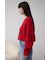 ブークレクロップドニット