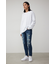 AZUL DENIM リペアスキニー