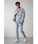 AZUL DENIM リペアスキニー