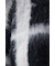 チェックパターンクロップドシャギーニット