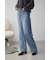 【堀田茜さん着用アイテム】AZUL DENIM ハイウエストワイドデニム