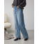 【堀田茜さん着用アイテム】AZUL DENIM ハイウエストワイドデニム