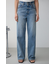 【堀田茜さん着用アイテム】AZUL DENIM ハイウエストワイドデニム