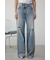 AZUL DENIM ダメージラップデニム