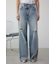 AZUL DENIM ダメージラップデニム