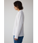 ワッフルフェイクレイヤード長袖トップス