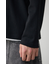 ワッフルフェイクレイヤード長袖トップス
