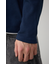 ワッフルフェイクレイヤード長袖トップス
