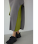 【PLUS】アシンメトリーレイヤードニットワンピース