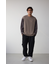 シャツレイヤードポンチトップス