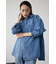 AZUL DENIM デニムシャツ