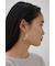 ニュアンスシェイプビッグフープピアス