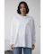 メタリックロゴロングTシャツ