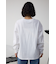 メタリックロゴロングTシャツ