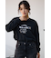 メタリックロゴロングTシャツ