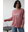 メタリックロゴロングTシャツ