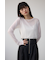 バックスリットシアーロングトップス