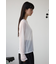 バックスリットシアーロングトップス