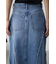 AZUL DENIM フリンジ切替デニムスカート