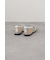 ダブルベルトメッシュフラットパンプス