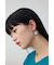 アクリル×メタルアシンメトリーピアス