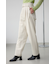 ベルトタックテーパードパンツ