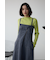 AZUL DENIM ダブルウエストキャミワンピース