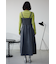 AZUL DENIM ダブルウエストキャミワンピース