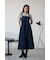 AZUL DENIM ダブルウエストキャミワンピース