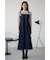 AZUL DENIM ダブルウエストキャミワンピース