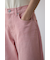 AZUL DENIM カラーワイドデニム