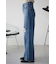 AZUL DENIM ダメージワイドデニム