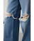 AZUL DENIM ダメージワイドデニム