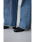 AZUL DENIM ダメージワイドデニム