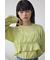 バルーンビスチェレイヤードセットブラウス