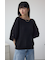 2WAYショルダーボタンニット