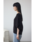 2WAYショルダーボタンニット