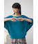 2WAYショルダーボタンニット