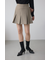 プリーツミニスカートパンツ