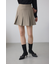 プリーツミニスカートパンツ