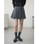 プリーツミニスカートパンツ