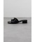 ダブルリボンスクエアトゥサンダル